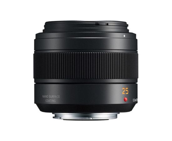 Panasonic Leica DG Summilux 25mm f/1.4 II ASPH. objektīvs, melns
