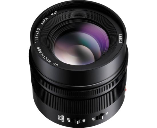 Panasonic Leica DG Nocticron 42,5мм f/1.2 ASPH. Power O.I.S. объектив, черный Объективы