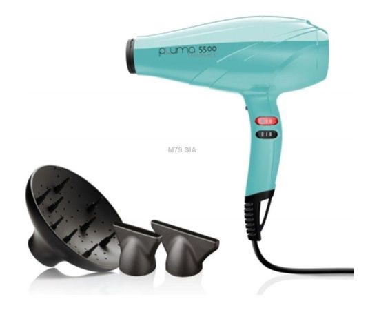 GA.MA Pluma 5500 Endurance Ion  2400 W  tirkiza - Matu fens Matu fēni