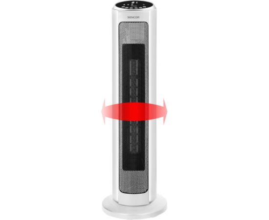 Ceramic heater with WiFi Sencor SFH 8994WH white