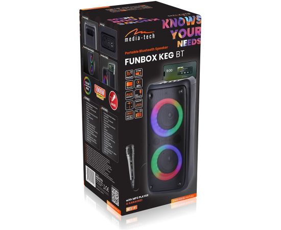 Media Tech MEDIA-TECH BLUETOOTH SPEAKER FUNBOX BT MT3181