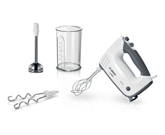 Bosch MFQ37470 Hand mixer 750W Black, White
