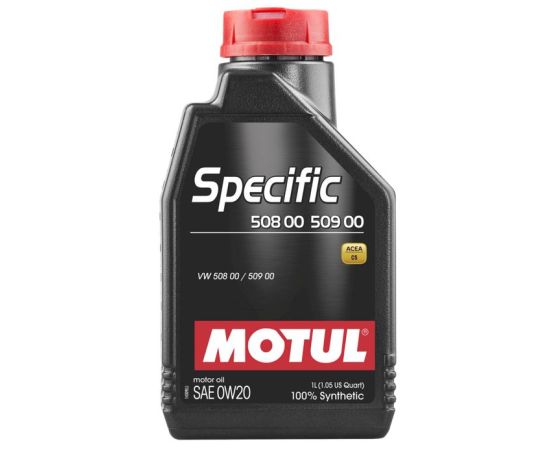 Motora eļļa MOTUL 0W20 SPECIFIC 508 00-509 00 1L 0W20 Euro 7 VAG