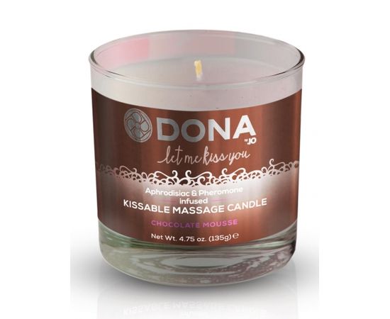 Dona Kissable ароматическая массажная свеча (135 мл) [ Ванильный крем ]