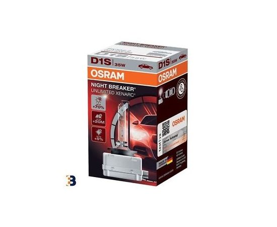 OSRAM Xenarc Night Breaker Unlimited D1S HID Xenon +70% PK32d-2
