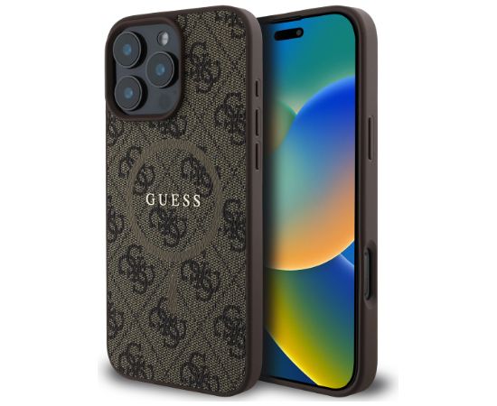 Guess GUHMP16LG4GFRW Чехол для Apple iPhone 16 Pro