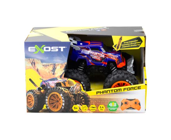 EXOST внедорожник на радиоуправлении Phantom Force, 1:18 Конструкторы