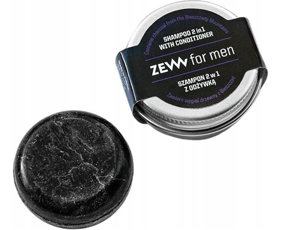 ZEW FOR MEN_Szampon 2w1 z odżywką z węglem drzewnym z Bieszczad 15ml Šampūni