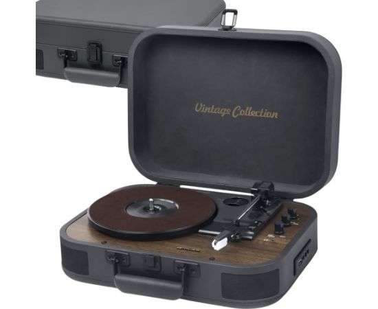 Plašu atskaņotājs Muse Turntable Stereo System | MT-207 DGB | 2x5 W | Bluetooth | Black/Brown