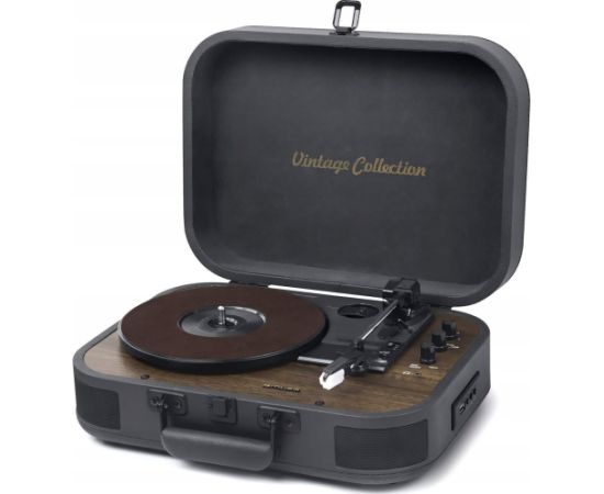 Plašu atskaņotājs Muse Turntable Stereo System | MT-207 DGB | 2x5 W | Bluetooth | Black/Brown
