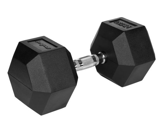 Rebel Hantel Gumijota čuguna HEX 27,5 kg REBEL ACTIVE