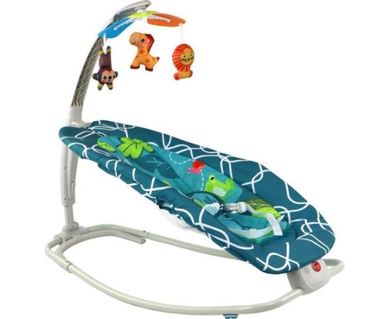 Детское кресло-качалка LeanToys Bouncer Rocker 2in1