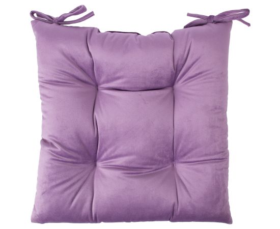 Krēsla pārsegs VELVET 2, 40x40cm, violets