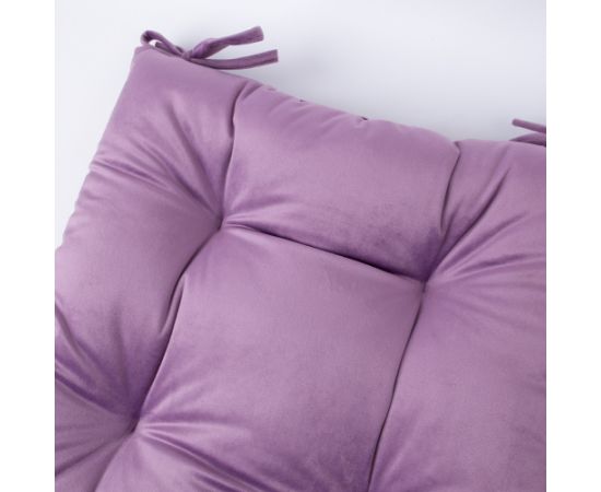 Krēsla pārsegs VELVET 2, 40x40cm, violets