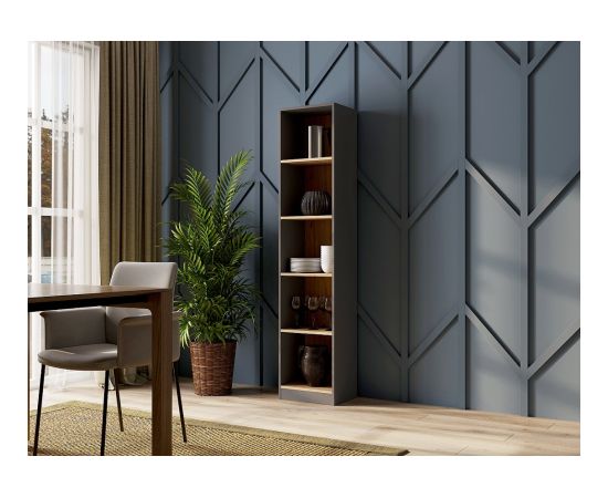 Top E Shop Topeshop R40 ANT/ART biroja grāmatu plaukts