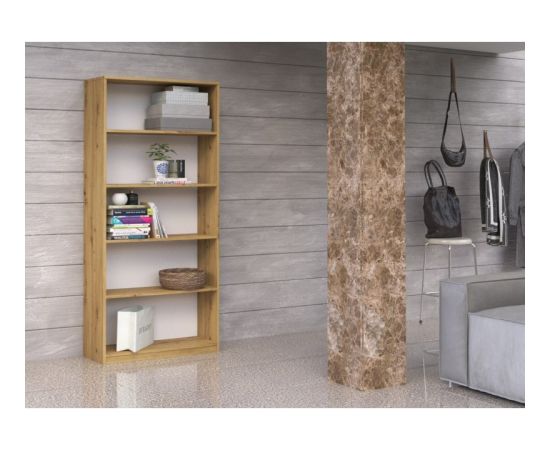 Top E Shop Topeshop R80 ARTISAN biroja grāmatu plaukts