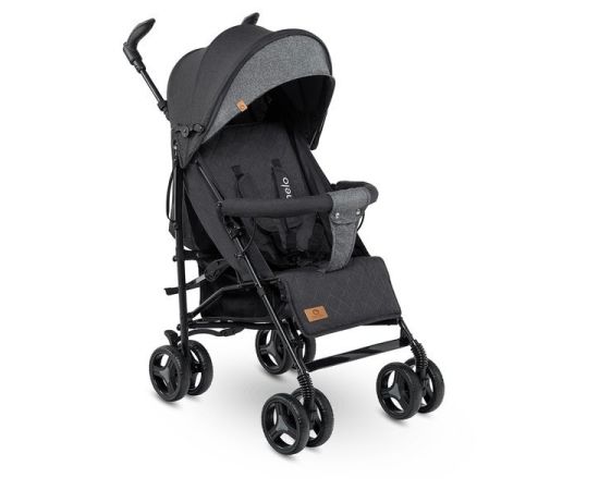 Прогулочная коляска Lionelo Irma Black/Dark Grey