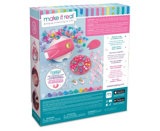 MAKE IT REAL Набор для украшения волос Snap n´ Glam Развивающие игры