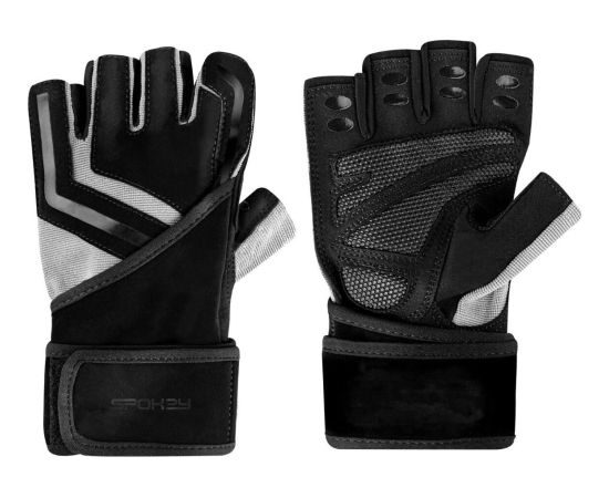 Fitnesa cimdi Spokey BOLSTER fitnesa cimdi, saites un jostas