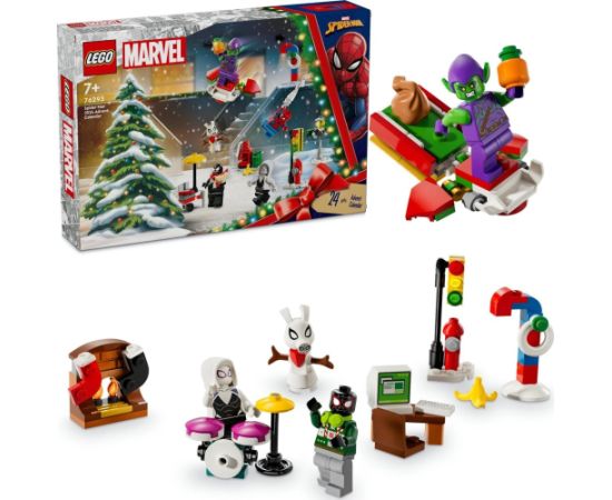LEGO Marvel Адвент-календарь Человека-Паука на 2024 год 76293