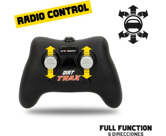 Радиоуправляемая машина с гусеничными колесами Dirt Trax 6 направ. USB 28 cm 6+ CB46802
