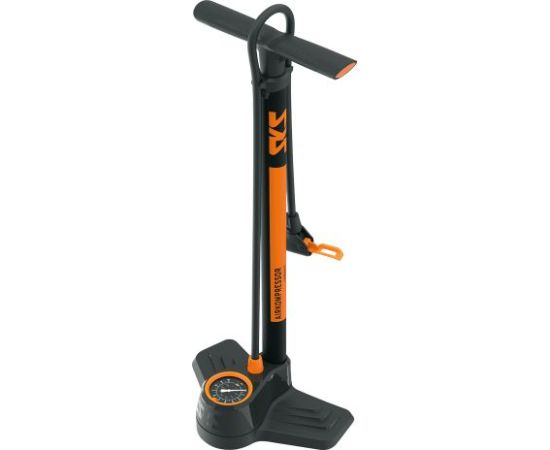 SKS Airkompressor Compact 10.0 / Melna / Oranža  Велосипедные насосы