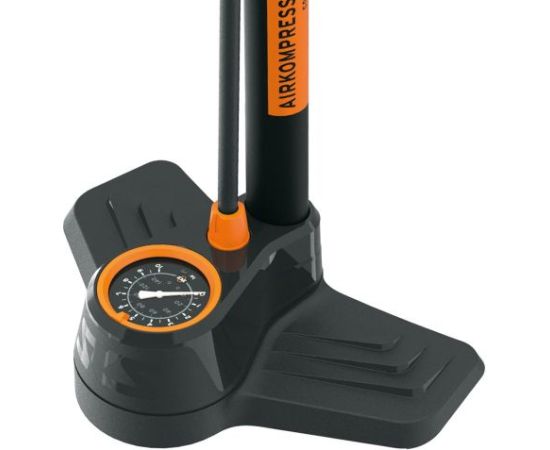 SKS Airkompressor Compact 10.0 / Melna / Oranža  Велосипедные насосы