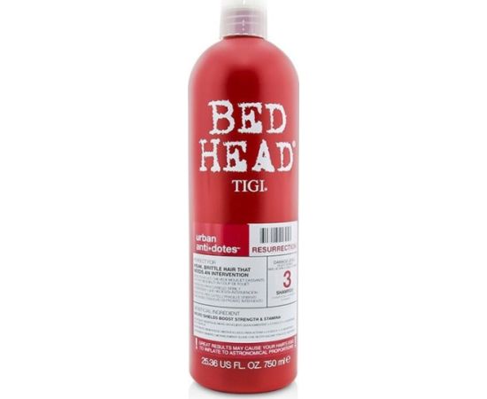 Tigi Bed Head Urban Antidotes Resurrection Shampoo szampon mocno odbudowujący włosy 750ml
