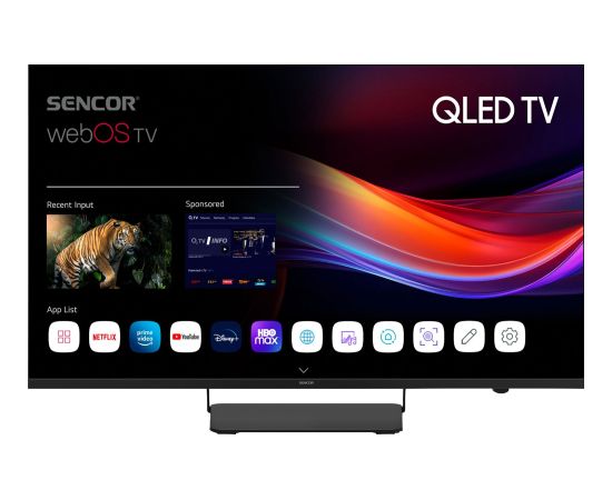 Телевизор Sencor SLE 43Q870TCSB QLED 43'' 4K Ultra HD WebOS