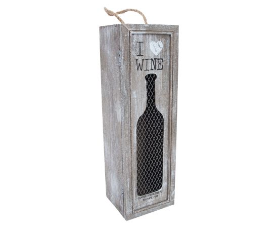 Wine bottles holder  HAZEL 11x10xH34cm