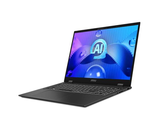 Notebook MSI Prestige 16 AI Evo B1M CPU  Core Ultra u7-155H 3800 MHz 16" 2560x1600 RAM 32GB LPDDR5 6400 MHz SSD 1TB Intel Arc Graphics Integrated ENG Card Reader SD Windows 11 Pro Grey 1.59 kg PRE16AIEVOB1MG-022NL Portatīvie datori