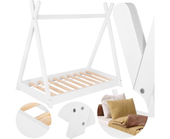 Bērnu gulta Springos BD005 145x75cm