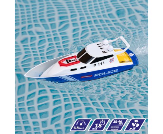 Радиоуправляемая лодка Полиция 36 cm (USB зарядка) 4+ CB47674 Радиоуправляемые Игрушки