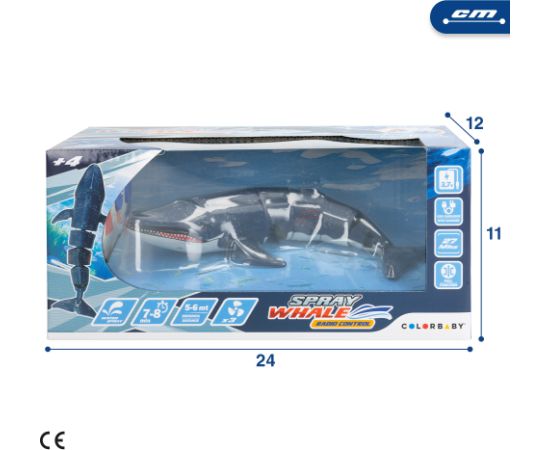 Rastar Radio vadāmais Valis. peld 20 cm (USB) 4+ CB47671 Radio vadāmās rotaļlietas (RC)