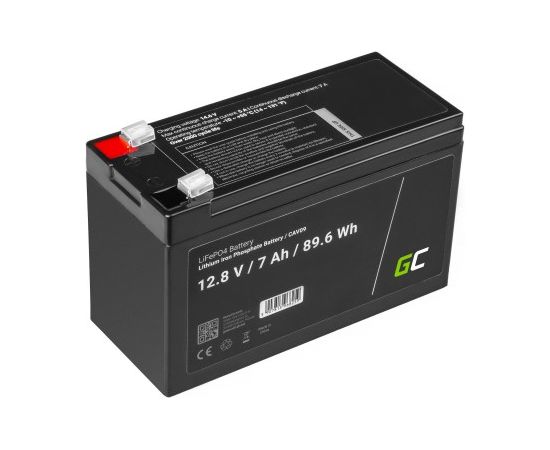 Green Cell Akumulators Litija-dzelzs-fosfāts LiFePO4 12.8V 7Ah CAV09 Akumulatori