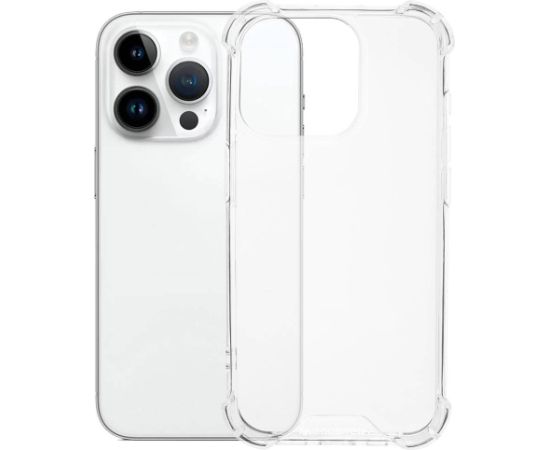 Fusion anti shock 1.5 mm silikona maciņš Apple iPhone 15 Pro Max caurspīdīgs