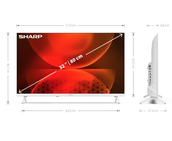 Телевизор Sharp 32FH2EW 32"