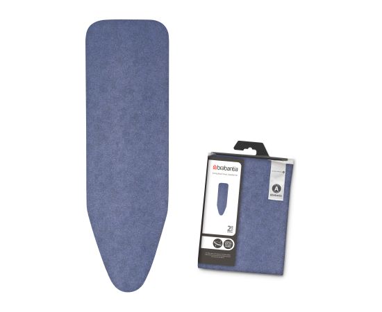 BRABANTIA gludināmā dēļa pārvalks, 110x30 cm, Denim Blue (A) 8 mm filcis - 130526 Гладильная доска