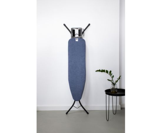 BRABANTIA gludināmā dēļa pārvalks, 110x30 cm, Denim Blue (A) 8 mm filcis - 130526 Гладильная доска