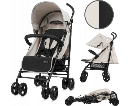 Bērnu rati Kidwell QUGAR BEIGE/BLACK 5901130105229