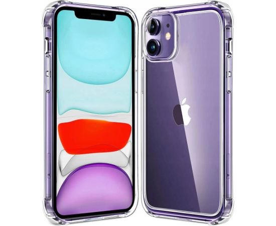 Fusion Anti Shock 1.5 mm Силиконовый чехол для Apple iPhone 11 Прозрачный