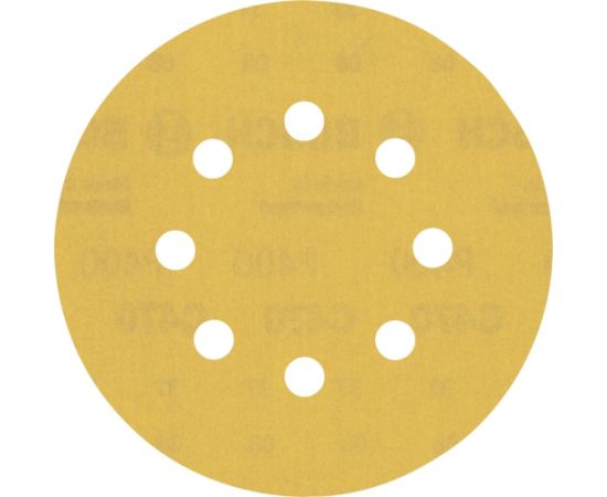 Smilšpapīrs Bosch C470; 125 mm; G400, 5 gab.