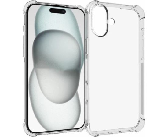 Anti shock силиконовый чехол Fusion 1.5 мм для Apple iPhone 16 прозрачный