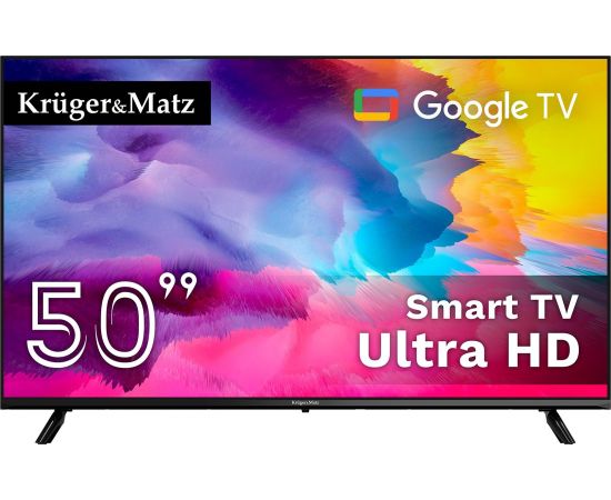 Телевизор Kruger&Matz 50" UHD Google TV