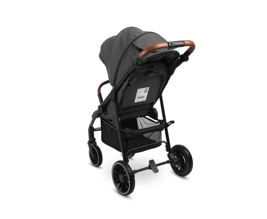 Caretero bērnu ratiņi ELMA DARK GREY