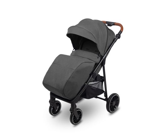 Caretero bērnu ratiņi ELMA DARK GREY
