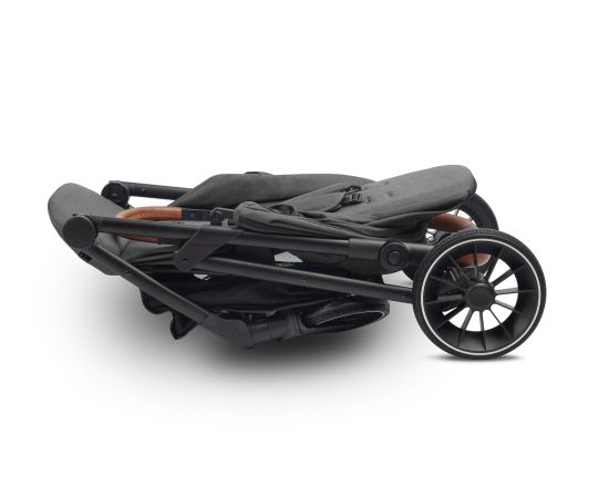 Caretero bērnu ratiņi ELMA DARK GREY