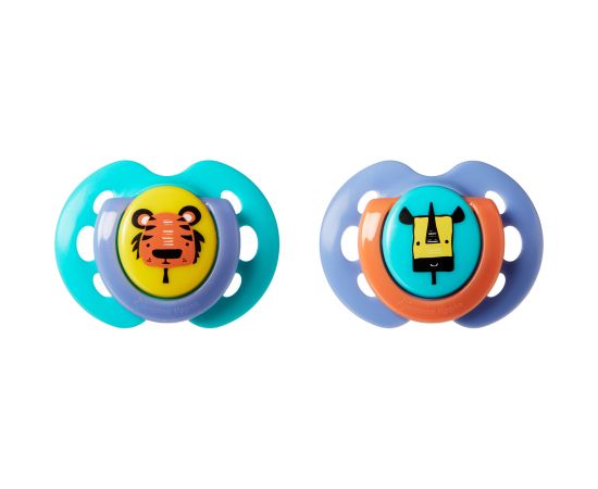 TOMMEE TIPPEE māneklis Fun unisex 0-6 m 2 gab., 433470