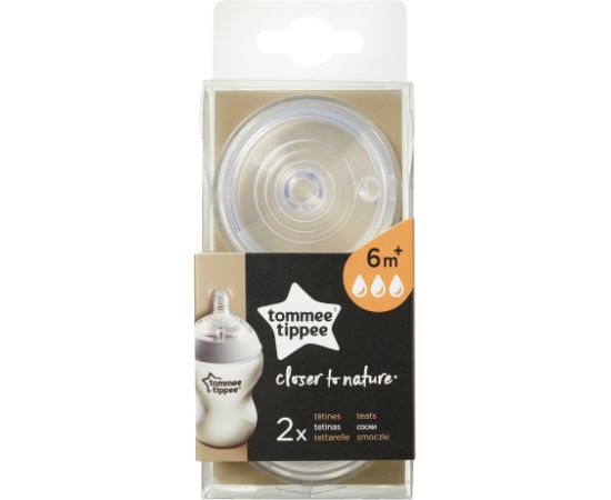 Tommee Tippee teat fast flow Easi-Vent 2pcs 42112453