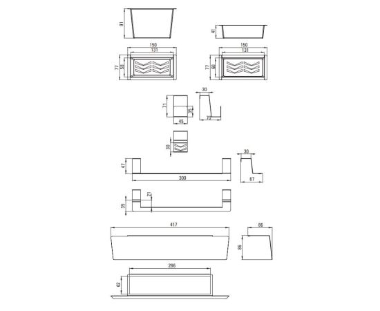 Kronšteins Deante Magnetic ZZMKA11O, Ø 417 mm